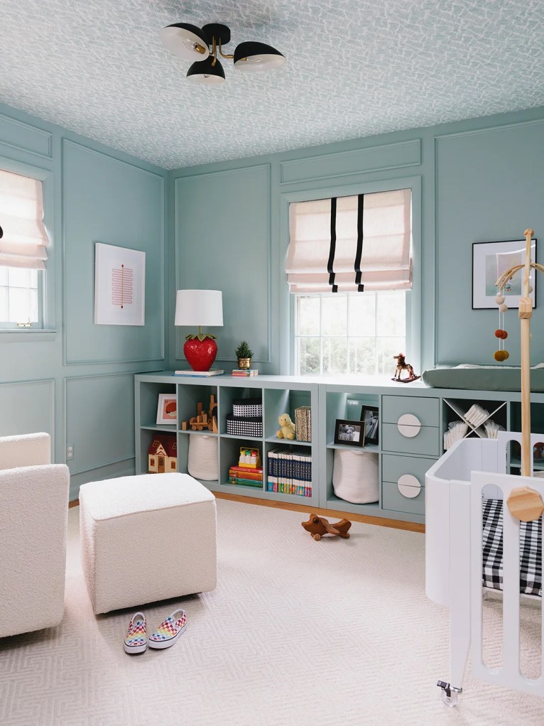 7 Blue Nurseries That Aren’t Pastel Everything | domino