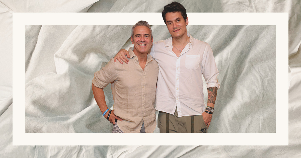 Andy Cohen’s Mom Fixed John Mayer’s Shirt With a Conair Fave