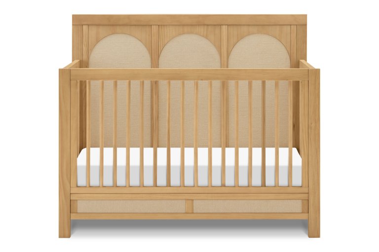  Wood crib with arches
