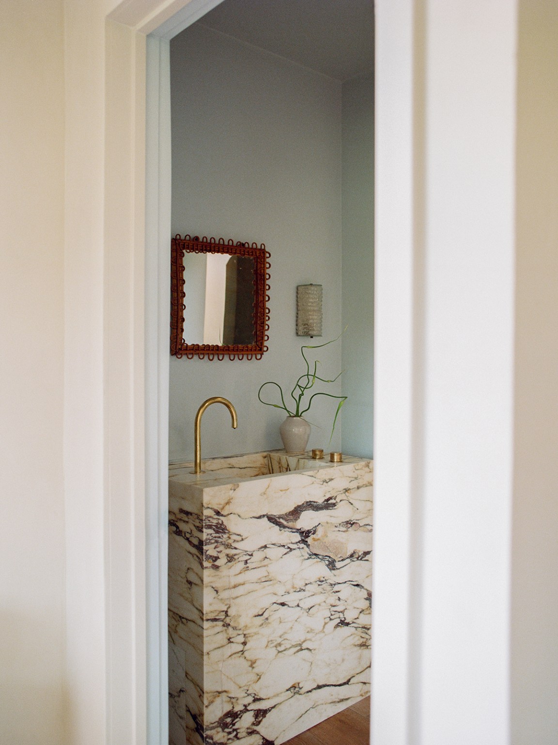 Image showcasing This Stucco Spanish-Style Home in L.A. Got a Smooth Facelift