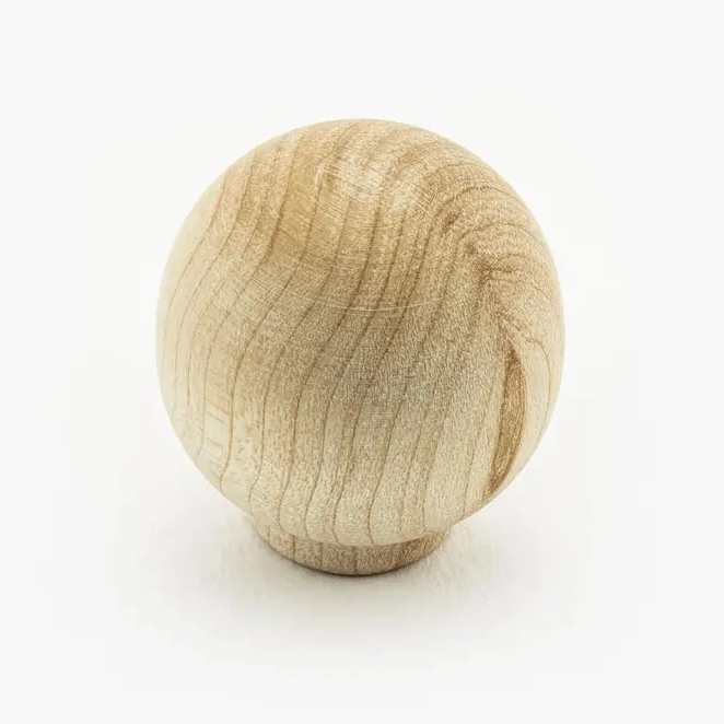  Maple ball knob