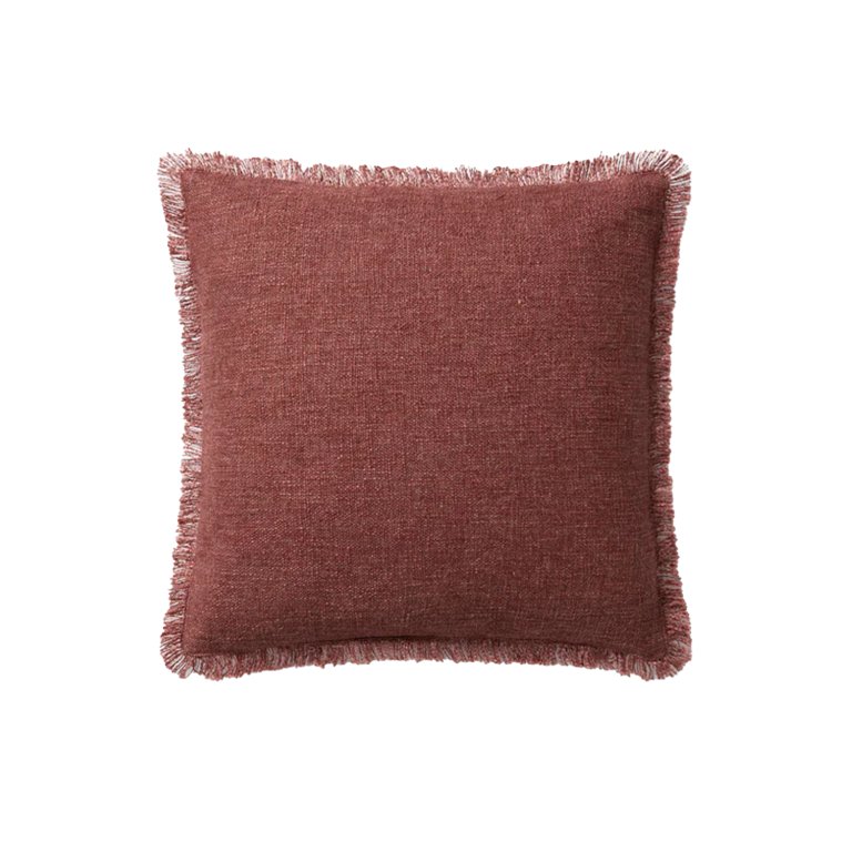  Sable Pillow 18'' x 18'' Wine