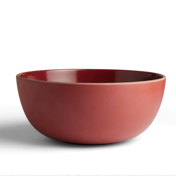  heath bowl in red