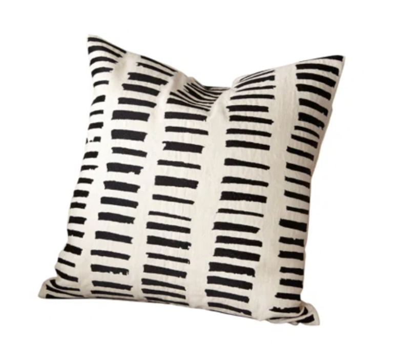  black and white pillow