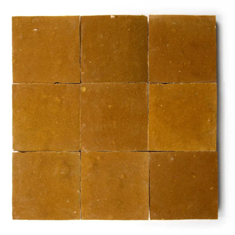  amber zellige tile