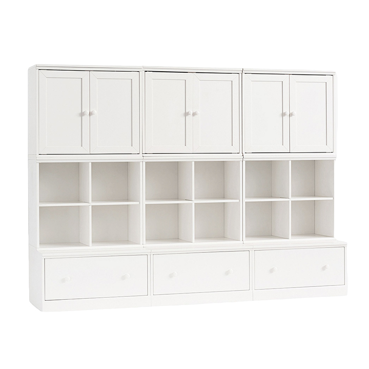  Cameron 3 x 3 Cubby & Cabinet Wall System