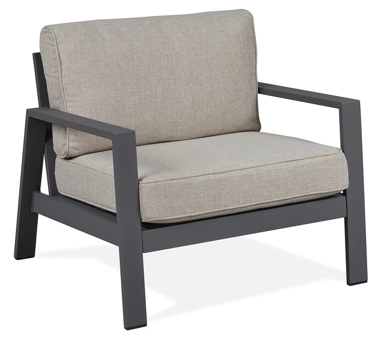  gray outdoor chair