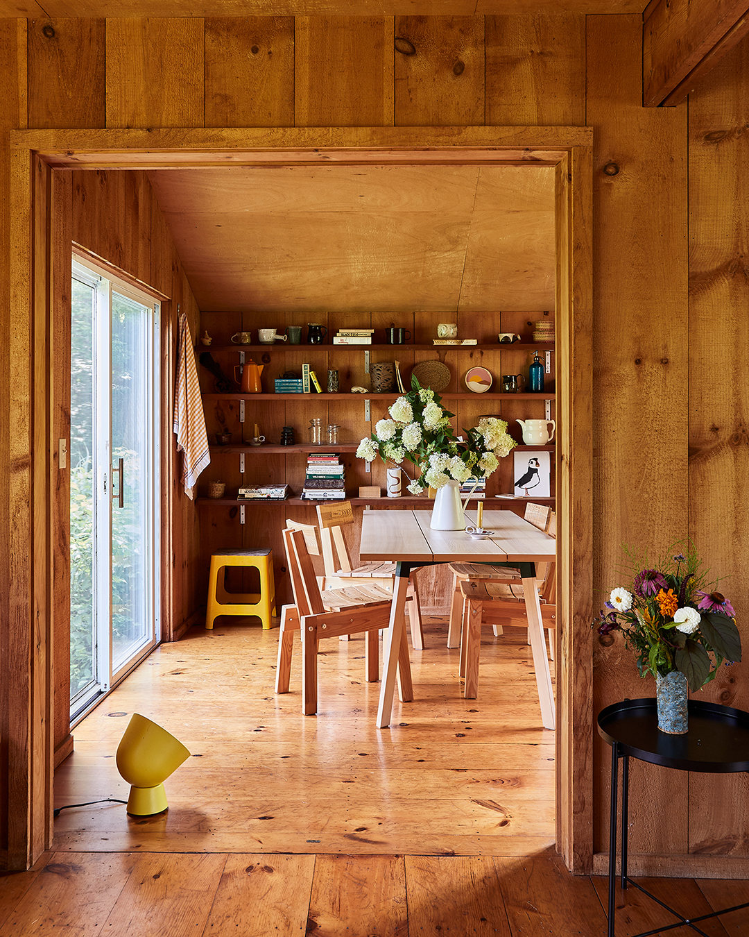 A Tour of Designer Eliza Gran's Hudson Valley Cabin | domino