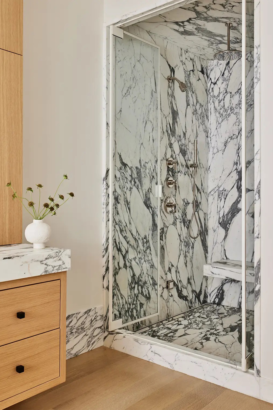 4 Design Insiders Explain Why A Steam Shower is Worth It | domino, image size:1080x1620