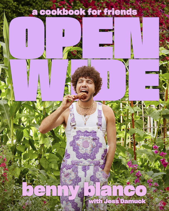  Open Wide book cover with man eating chicken