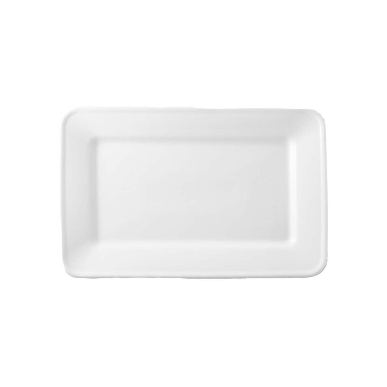  White rectangular platter