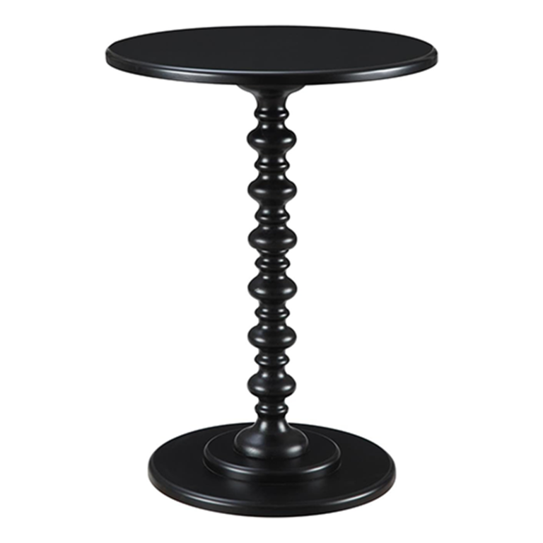  black spindle side table