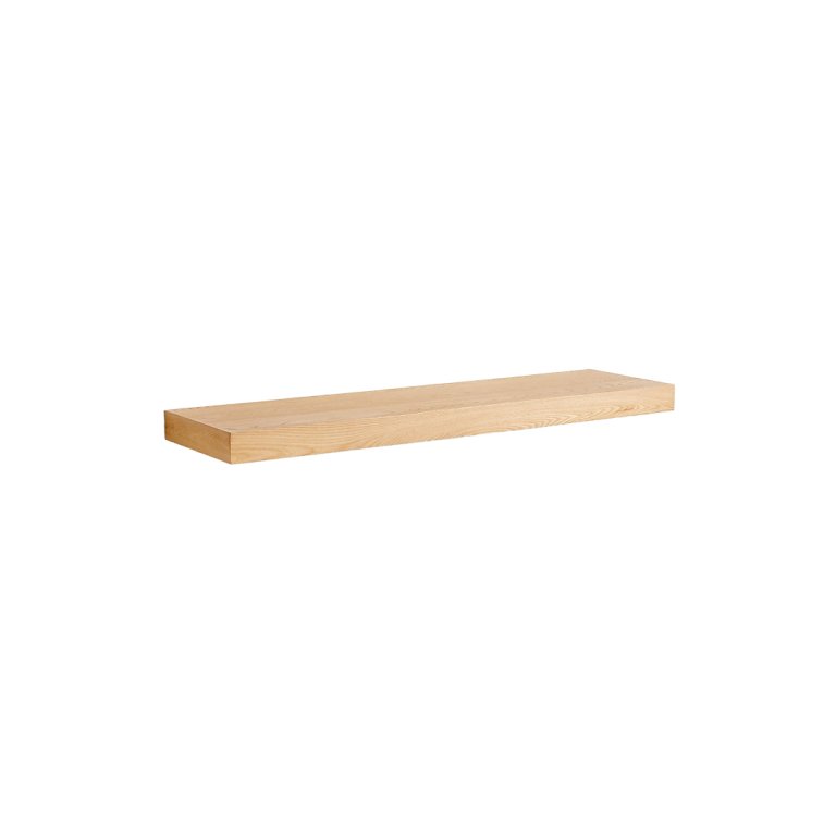  Wood floating shelf