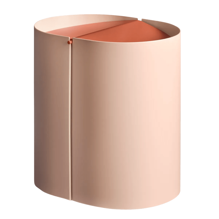  pink wastebasket