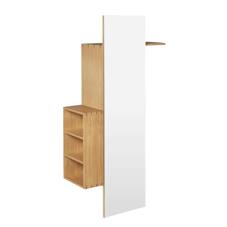  wall storage with mirror