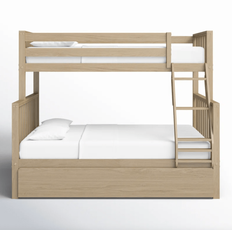  wood bunk bed