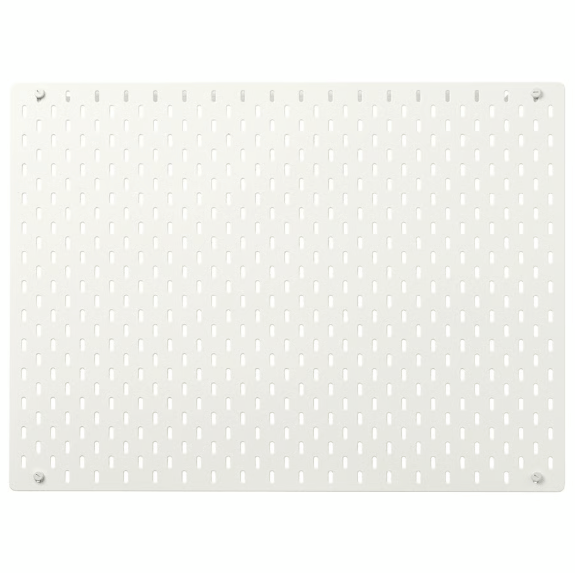  white peg board
