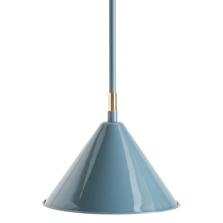  Powder blue pendant light