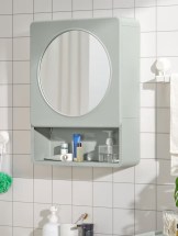 This IKEA Medicine Cabinet Offers Both Open and Closed Storage