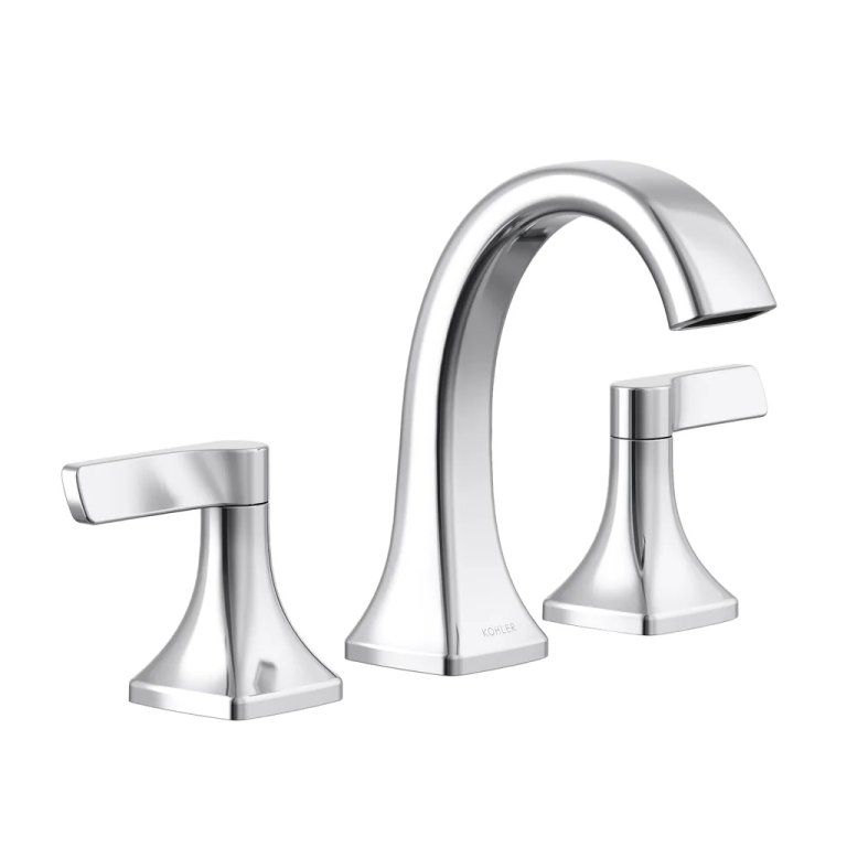  Kohler Riverly Widespread Bathroom Sink Faucet