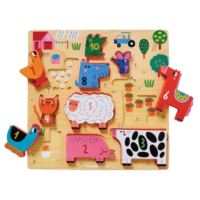  colorful animal puzzle for kids