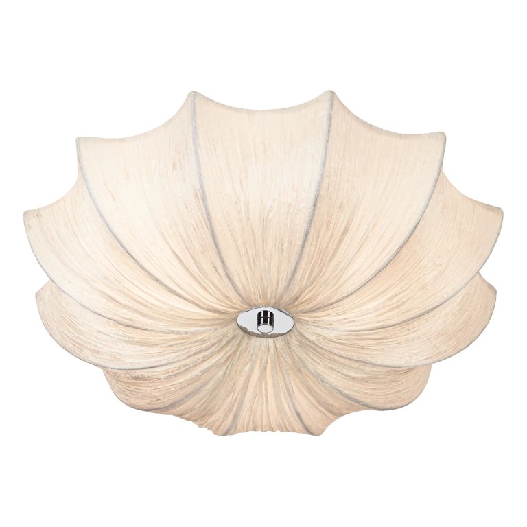  scalloped fabric light