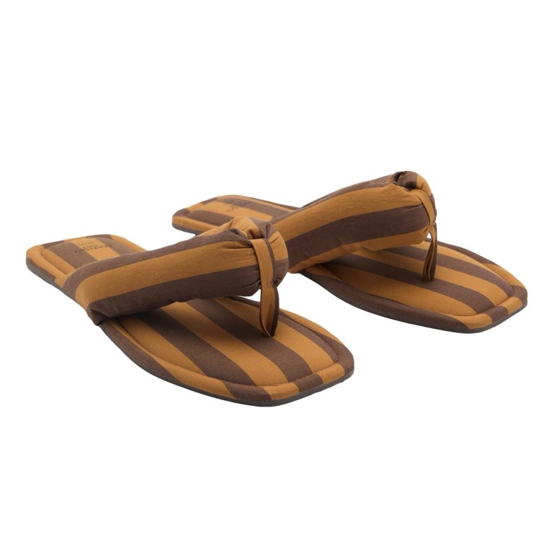  striped sandals