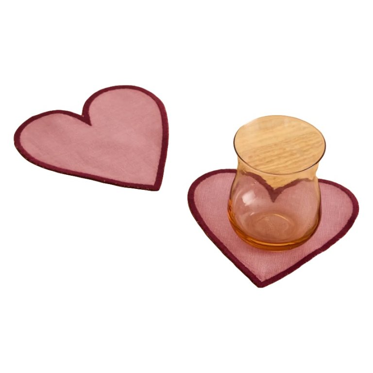  heart coasters