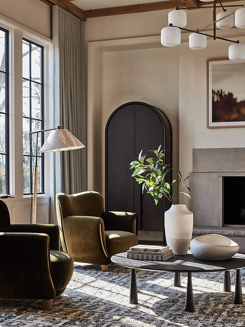 The Velvet Crate & Barrel x Jake Arnold Chair One Designer Swears By