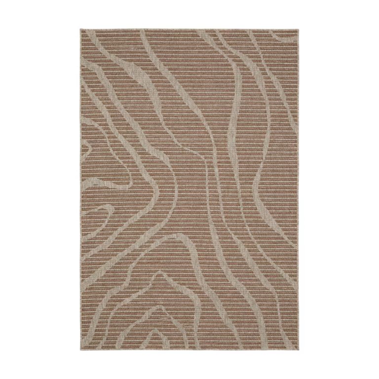  Product image of brown outdoor area rug.