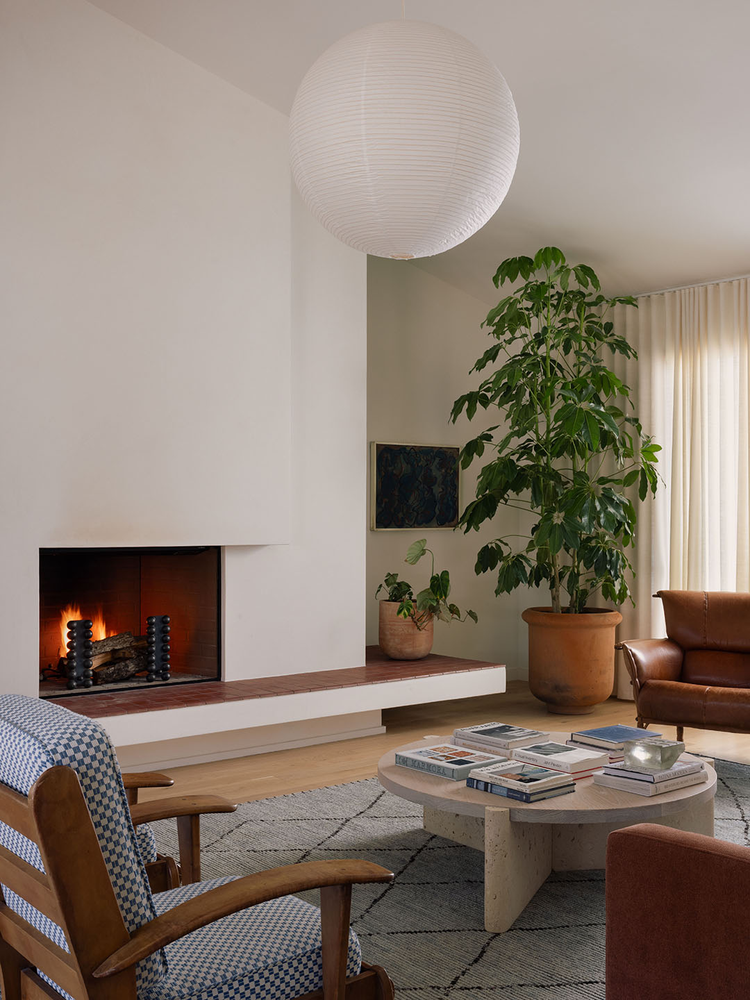 Tour A Mid Century Austin Home With A Groovy Yellow Mudroom