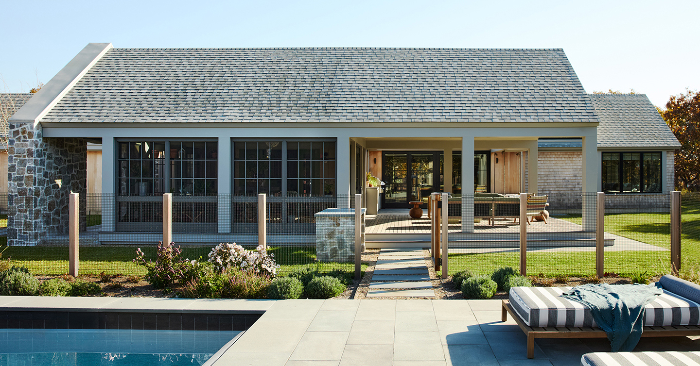 A Martha's Vineyard Home Where Guests Enter Through the Greenhouse