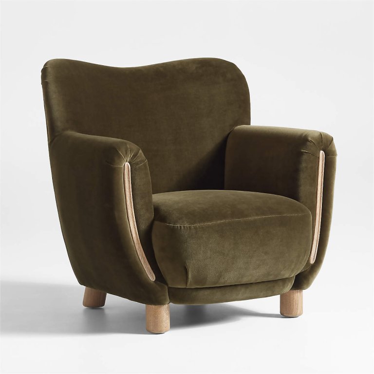  green velvet chair