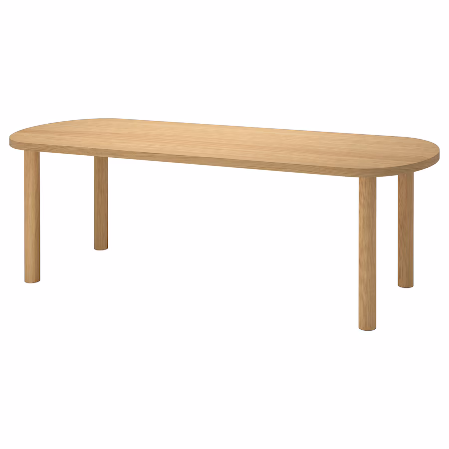  oak wood table