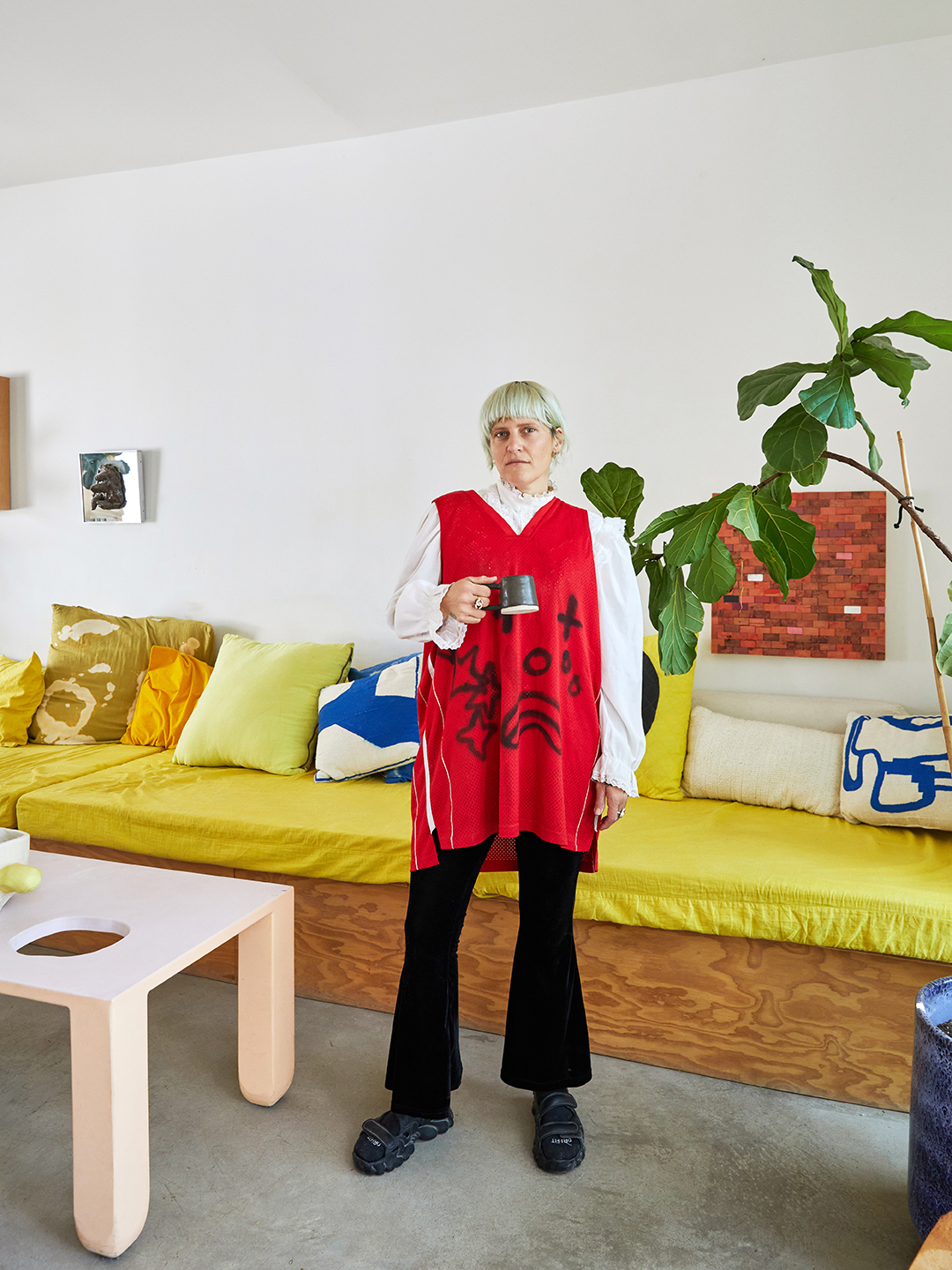 This Prismatic L.A. Home Is One Big Never-Ending Art Project | domino