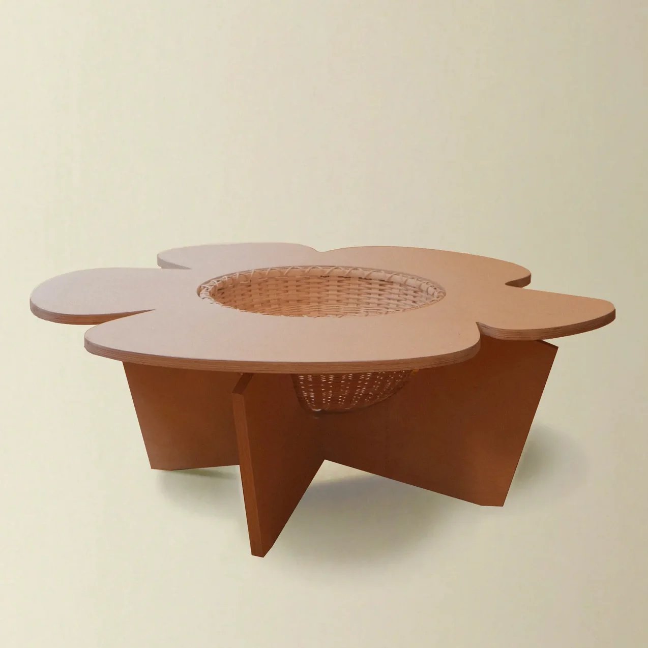 We Could All Use This Coffee Table and Storage Basket in One