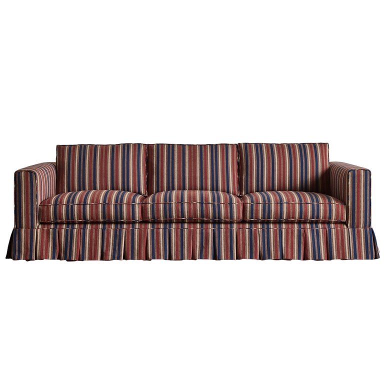  striped sofa