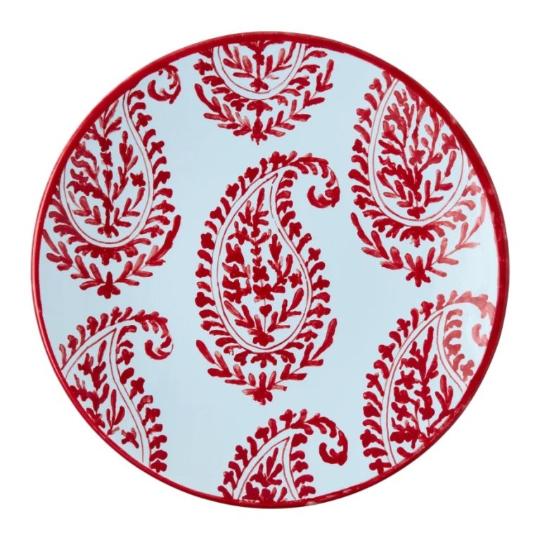  paisley plate