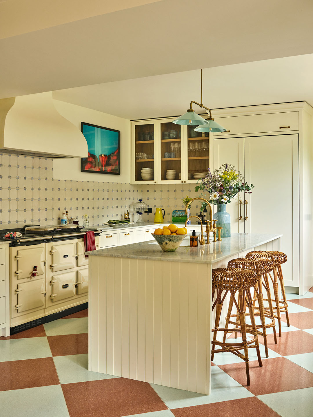 594♪カントリー リビング カントリー デコレーション(英語版)室内 デザイン Behind the Design of a Maximalist English Country House