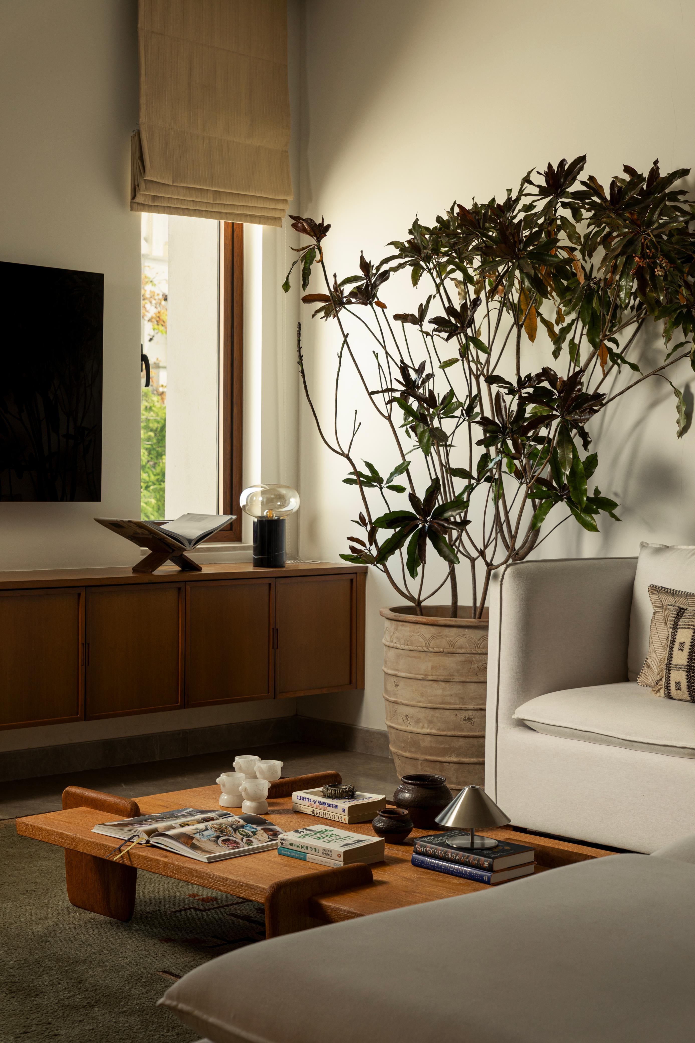 modern wood credenza