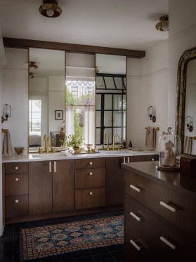 8 Bathroom Mirror Ideas for When There’s a Window in Your Way