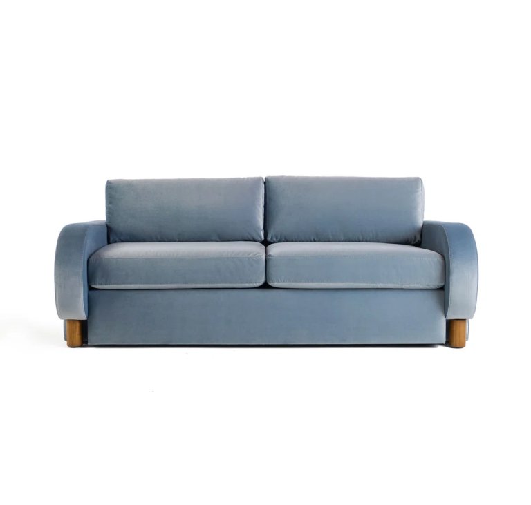  blue sofa