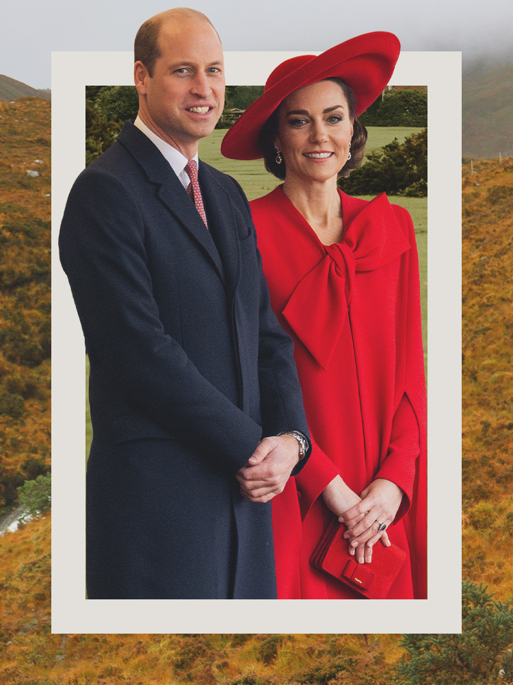 Portrait of Prince William and Kate Middleton