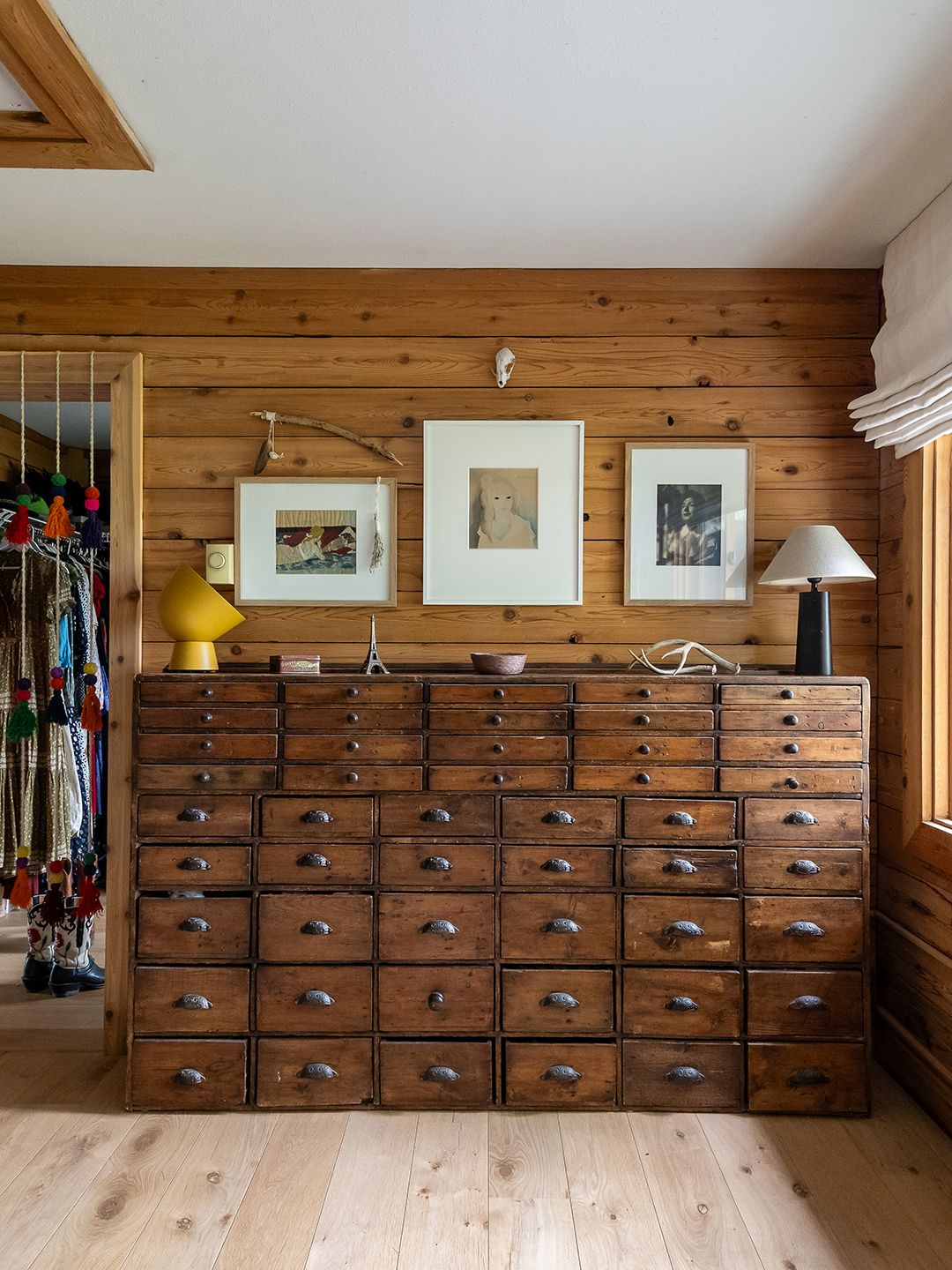 Antique apothecary cabinet