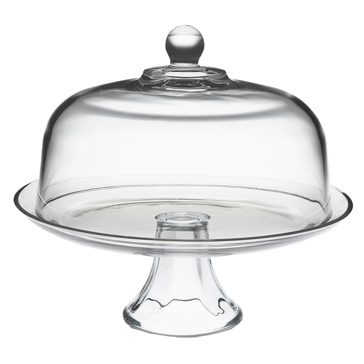  Glass cake stand