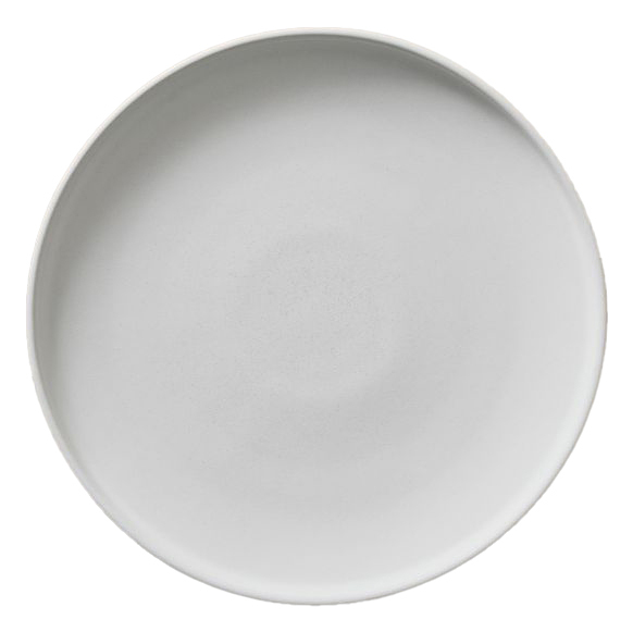  White dinner plate