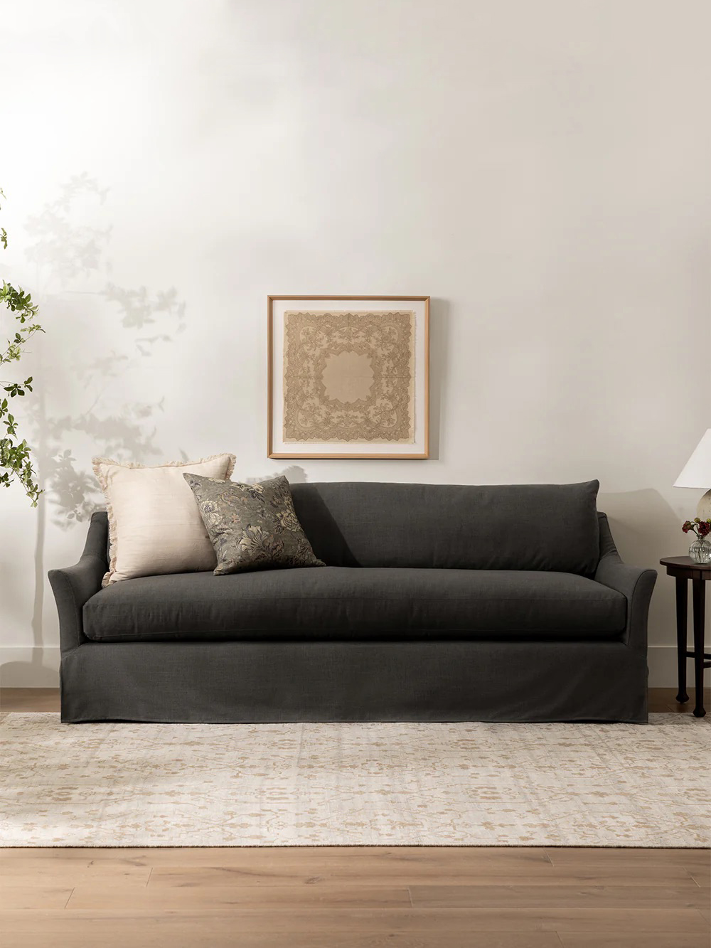 gray sofa