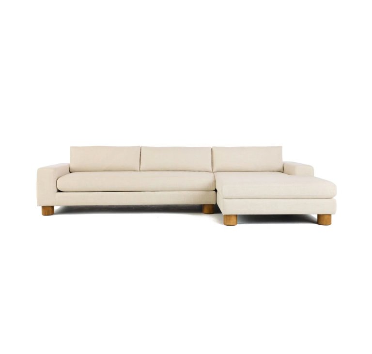  white sectional