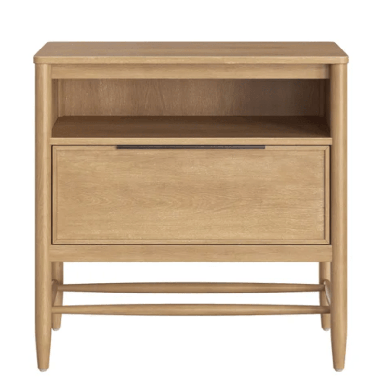  wood nightstand