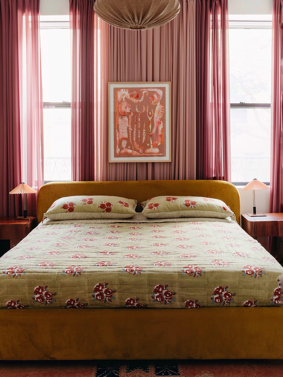 floral bedding